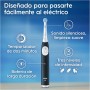 Oral-B Pro 3 3000 Cepillo de Dientes Eléctrico con Mango Recargable y 2 Cabezales, Diseñado por Braun, Regalos Originales para