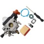 Kit de carburador compatible 41801200615 para FS89 para FS91 FS111 HT102 FC111 KM91R KM111R garantiza una funcionalidad estable