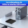 BNEHHOV Reproductor DVD Disquetera Externa USB 3.0 Tipo C Lector CD Externo Portátil Unidad de CD Externa Plug and Play Ruido