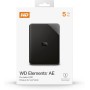 WD 5TB Elements Ae, Disco Duro Externo Portátil, USB SuperSpeed 3.2 Gen 1/USB 3.0, Ampliación de Almacenamiento para conectar y