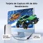 UGREEN Tarjeta de Captura de Video HDMI 4K 30Hz a USB A USB C 3.0 2K 30Hz 1080P para Streaming Grabación de Juegos y Transmisión