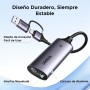 UGREEN Tarjeta de Captura de Video HDMI 4K 30Hz a USB A USB C 3.0 2K 30Hz 1080P para Streaming Grabación de Juegos y Transmisión