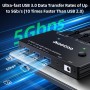Conmutador KVM HDMI 8K a 60 Hz, conmutador KVM HDMI para 2 computadoras que comparten 1 monitor y 3 dispositivos USB 3.0,