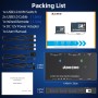 Conmutador KVM HDMI 8K a 60 Hz, conmutador KVM HDMI para 2 computadoras que comparten 1 monitor y 3 dispositivos USB 3.0,