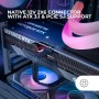 Mars Gaming MPB850PSI, Fuente Alimentación Full Modular ATX 850W, 10 Años Seguridad, 80Plus Gold 90%, Ventilador SI 14cm,