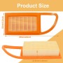 ZAMDOE BR600 Filtro de Aire Filtro de Combustible Bujía para Stihl BR500 BR550 BR600 BR700 soplador de Mochila Reemplazo 4282