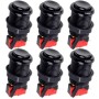 CABLEPELADO American Arcade Button with Micro Switch | Arcade Machine Button | Jamma Machines Button | Mounting: 28mm Holes |