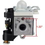 HEIBTENY Kit de carburador para soplador de hojas Echo PB-251 PB-265L ES-255 PB-255 PB-255LN Tecnología de precisión Fácil