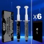 BSFF Pasta Térmica, 3.5g con Toolkit CPU Paste Thermal Compound Heatsink for IC/Processor/CPU/All Coolers, Carbon Based High