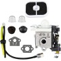 HEIBTENY Kit de carburador para soplador de hojas Echo PB-251 PB-265L ES-255 PB-255 PB-255LN Tecnología de precisión Fácil