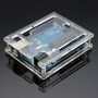 Youmile Uno R3 Case Enclosure Nueva Caja de computadora de acrílico Brillante Transparente Compatible con para Arduino UNO R3