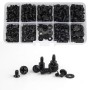 VAPKER Juego de 420 tornillos para placa base de PC, espaciadores para placa base universal, ventilador, CD-ROM, disco duro,