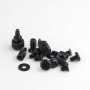 VAPKER Juego de 420 tornillos para placa base de PC, espaciadores para placa base universal, ventilador, CD-ROM, disco duro,