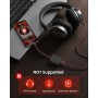 ANDTOBO Adaptador de Audio USB a Auxiliar, Macho de 3,5 mm a Hembra para Reproducir Música en Tu Coche