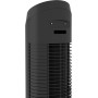 HOMCOM Tower Fan 45W Silent Vertical Fan with 3 Speeds 70° Oscillation for Living Room Bedroom Office Ø27x75 cm Black