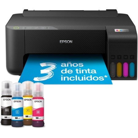 EPSON EcoTank ET-1810 | Impresora Inalambrica Compacta, Wifi, A4 con Depósito de Tinta Recargable, Impresión Fotográfica de