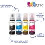 EPSON EcoTank ET-1810 | Impresora Inalambrica Compacta, Wifi, A4 con Depósito de Tinta Recargable, Impresión Fotográfica de
