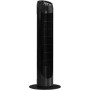 HOMCOM Tower Fan 45W Silent Vertical Fan with 3 Speeds Oscillation 70° for Living Room Bedroom Office Ø27x75 cm White