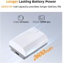 K&F Concept NP-FZ100 Batería para Cámara, Actualizada 2600mAh Gran Capacidad con Conector de Carga Directa Type C Compatible con