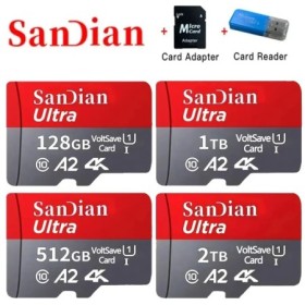 Tarjeta SD Original, tarjeta de memoria de gran capacidad de 2TB, Mini