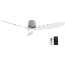 Cecotec EnergySilence Aero 5400 Aqua Connected Ceiling Fan with Remote Control and Wifi. 40 W, Diameter 52 Inches with 3 Blades,