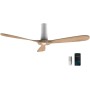 Cecotec EnergySilence Aero 5400 Aqua Connected Ceiling Fan with Remote Control and Wifi. 40 W, Diameter 52 Inches with 3 Blades,