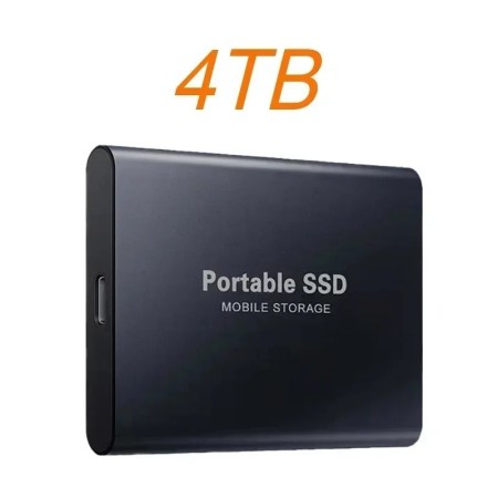 Disco duro externo de alta velocidad 1TB 2TB 4TB interfaz SSD portátil
