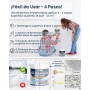 Revestimiento Impermeable Definitivo 1KG, TUFINEIN Sellador Invisible Impermeable Transparente Interiores y Exteriores, Liquido