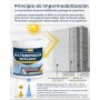 Revestimiento Impermeable Definitivo 1KG, TUFINEIN Sellador Invisible Impermeable Transparente Interiores y Exteriores, Liquido