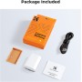 K&F Concept NP-FZ100 Batería para Cámara, Actualizada 2600mAh Gran Capacidad con Conector de Carga Directa Type C Compatible con