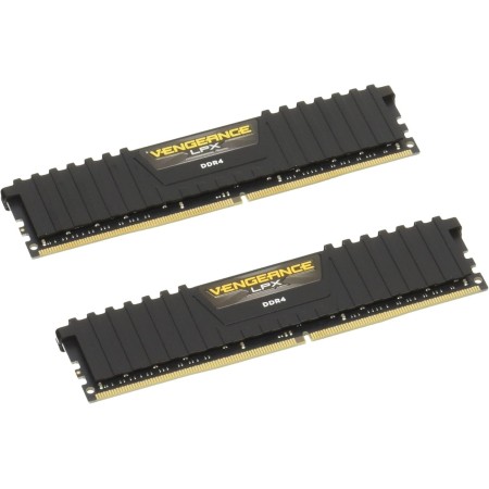 CORSAIR VENGEANCE LPX DDR4 RAM 16GB (2x8GB) 3200MHz CL16-18-18-36 1.35V Intel AMD Memoria de Ordenador de Sobremesa - Negro