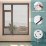 GUIGA Mosquiteras para Ventanas,Malla Mosquitera Para Puerta y Ventanas,Mosquiteras Ventana de Insectos de la Protección de la