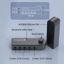 Conmutador de Audio bidireccional 3,5 mm Cubilux (1 Entrada a 4 Salidas / 4 entradas a 1 Salida), selector AUX estéreo para