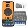 Módulo de interruptor de persiana inteligente WiFi con función porcentual, interruptor de persiana inalámbrica para motor de