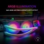 Mars Gaming MCPU120, Disipador CPU Perfil Bajo con Ventilador 120mm CHROMA RGB, TDP 120W, Tecnología PWM Silenciosa, Compatible