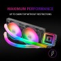Mars Gaming MCPU120, Disipador CPU Perfil Bajo con Ventilador 120mm CHROMA RGB, TDP 120W, Tecnología PWM Silenciosa, Compatible