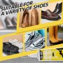 Allony Pegamento Zapatos Extrafuerte, Pegamento Suela Zapatos con 4 Bandas Elásticas, 2 Discos de Pulido, Cola Zapatero