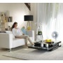 Rowenta Essential Fan, Quiet Table Fan, Compact, Portable, 3 Speeds and 30 cm, Automatic Oscillation and Orientation, Small,