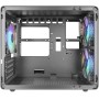 Mars Gaming MC-3TLITE, Caja Gaming MicroATX, Triple Cristal Templado Continuo, Ventilador FRGB Trasero 120mm, Estructura de