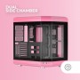 Mars Gaming MC-3TLITE, Caja Gaming MicroATX, Triple Cristal Templado Continuo, Ventilador FRGB Trasero 120mm, Estructura de