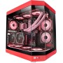 Mars Gaming MC-3TLITE, Caja Gaming MicroATX, Triple Cristal Templado Continuo, Ventilador FRGB Trasero 120mm, Estructura de