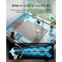 Pro Breeze AirFlo Quiet Standing Fan with Adjustable Height 108-60 cm and WiFi App, LED Display, Remote Control, 2 Modes,