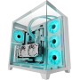 Mars Gaming MC-3TLITE, Caja Gaming MicroATX, Triple Cristal Templado Continuo, Ventilador FRGB Trasero 120mm, Estructura de