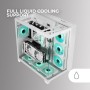 Mars Gaming MC-3TLITE, Caja Gaming MicroATX, Triple Cristal Templado Continuo, Ventilador FRGB Trasero 120mm, Estructura de