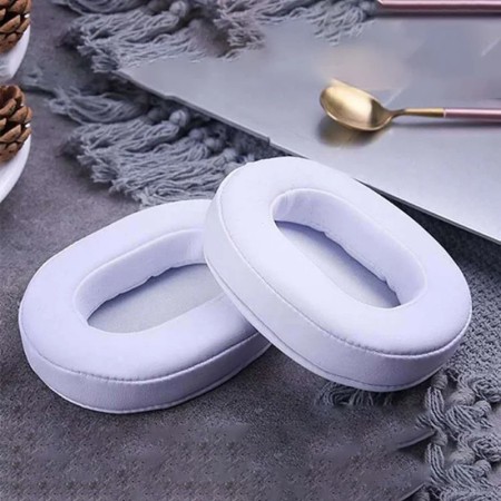 Almohadillas de espuma de cuero proteico de repuesto para auriculares 