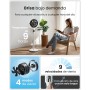 Pro Breeze AirFlo Quiet Standing Fan with Adjustable Height 108-60 cm and WiFi App, LED Display, Remote Control, 2 Modes,