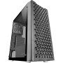 Mars Gaming MC-3TLITE, Caja Gaming MicroATX, Triple Cristal Templado Continuo, Ventilador FRGB Trasero 120mm, Estructura de