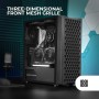 Mars Gaming MC-3TLITE, Caja Gaming MicroATX, Triple Cristal Templado Continuo, Ventilador FRGB Trasero 120mm, Estructura de