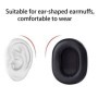 Almohadillas de espuma de cuero proteico de repuesto para auriculares 