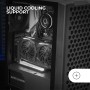 Mars Gaming MC-3TLITE, Caja Gaming MicroATX, Triple Cristal Templado Continuo, Ventilador FRGB Trasero 120mm, Estructura de